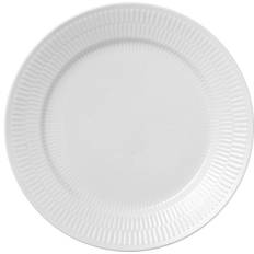 Royal Copenhagen Dishes Royal Copenhagen White Fluted Dinner Plate 10.63"