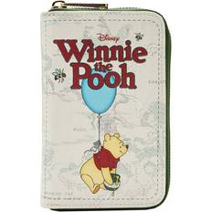 Loungefly Winnie the Pooh Classic Book Cover Zip Around Wallet - Multicolour