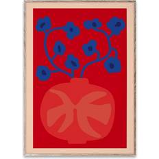 Paper Collective The Red Kunstdruck blau/BxH Poster 30x40cm