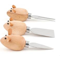 Käsemesser Kikkerland Mice Set Of 3 CHS08 Cheese Knife