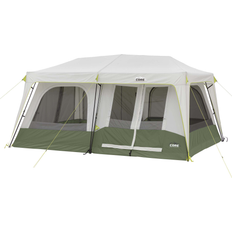 Core 10 Person Instant Cabin Tent with Screen Room 14' x 10', Grey