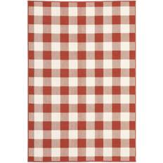 StyleHaven Mainland Gingham Plaid Red, White, Black