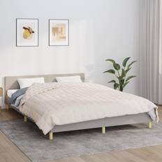 Vektdyner vidaXL Cream Vektdyne Hvit, Beige (230x160cm)