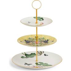 Porcelain Cake Stands Wedgwood Wonderlust Waterlily Three-Tier Cake Stand