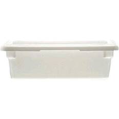 Cambro 6SFSP148 6 qt CamSquare Food Container – Natural White