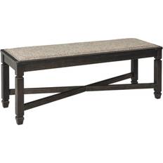 Ashley Benches Ashley Tyler Creek Upholstered Brown/Black Storage Bench