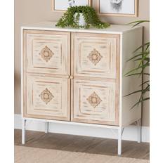 White Cabinets Baxton Studio Favian Classic Traditional Sideboard