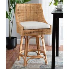 Natural Bar Stools Baxton Studio & Bar Stool