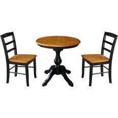 International Concepts 30" Clay Dining Set