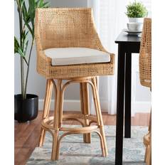 Natural Bar Stools Baxton Studio & Bar Stool