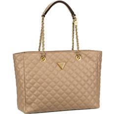 Guess Totevesker Guess Giully Quilted Shopper - Beige