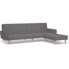 vidaXL Bed with Footstool Sofa 220cm 2Stk. Zweisitzer