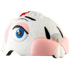 Junior Sykkelhjelmer Crazy Safety White Rabbit Bicycle Helmet