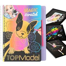 Malebøker Depesche TOPModel Magic Scratch Book