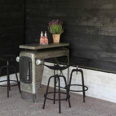 Svarte Barkrakker Esschert Design black Bar Tractor Chair