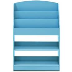 Furinno Bookcases Wood Light Blue one size