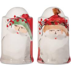 Red Spice Mills Vietri Old St. Nick Salt Pepper Shaker Spice Mill