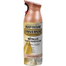Rose gold spray paint Rust-Oleum Desert Rose Universal All Surface Interior/Exterior Metallic Spray Gold, Red
