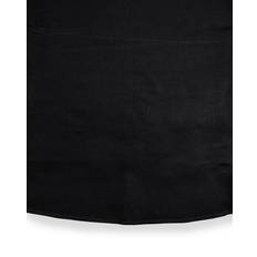 Textiles SFERRA Hemstitch Round 90"Dia. Tablecloth Black