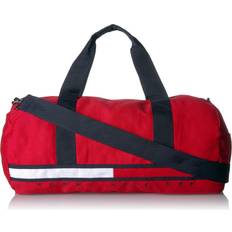 Tommy Hilfiger Men's Stripe Small Duffle Apple Red