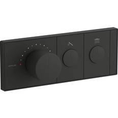 Kohler 26346-9-BL Anthem Recessed Mechanical Thermostatic Valve, One-Outlet, Matte Black