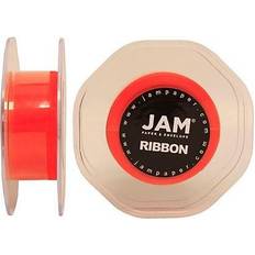 Jam Paper Sheer Organza Ribbon 7/8 Inch Wide x 25 Yards Orange 807SHOR25