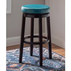 Linon Maya Teal Bar Stool