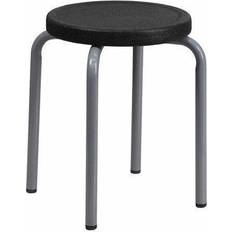 Black Seating Stools Flash Furniture Stackable Seating Stool