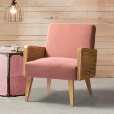 Natural Armchairs Jayden Creation BLUSH Blush Armchair