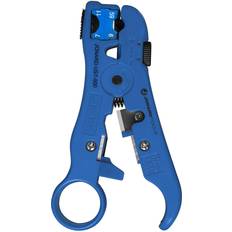 UST-525 Universal Cable Stripping Tool with Cable Stop for Coax, Network, Telephone Cables