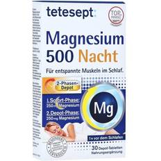 Magnesium Tetesept Magnesium 500 Nacht Tabletten