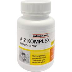 Vitamine & Mineralien Ratiopharm Vitamine + Mineralstoffe, A-Z Tabletten, 100