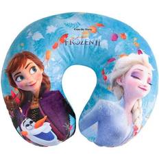 Ergonomiske babyputer Disney Cervical Travel Nackenkissen aus Frozen II Stoff für Mädchen und Prinzessinnen ELSA, 30 x 10 x 20 cm