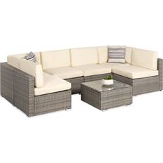 Outdoor Lounge Sets Best Choice Products Sectional Outdoor Lounge Set
