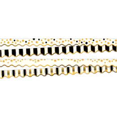 Barker Creek Gold Double-Sided Scalloped Trim Set 4 designs 78 Feet