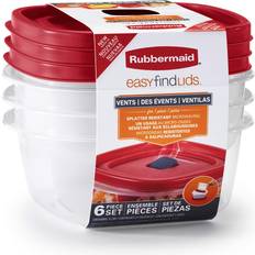 Red Food Containers Rubbermaid Medium Easy Vented Food Container
