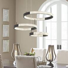 Ceiling Lamps Vanity Art 3 Light Statement Tiered Pendant Lamp