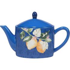 Multicolored Teapots Certified International Lemonade 4.5-Cup Multicolored Teapot