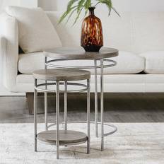 Natural Nesting Tables Hooker Furniture 5903-80113-85 Modern Nesting Table