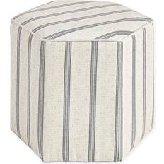 Natural Pouffes Martha Stewart Ellen Accent Pouffe