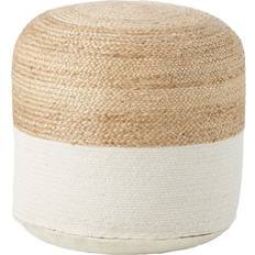 Ashley Pouffes Ashley Signature Sweed Jute Pouffe