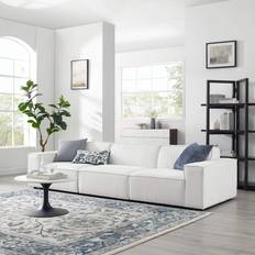 White Sofas modway Restore Collection EEI-4112-WHI Sofa