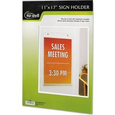 Clipboards & Display Stands Nu-Dell Vertical Wall Sign Holder Shape