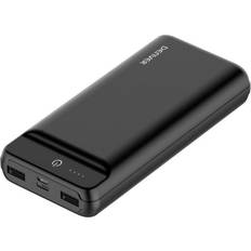 Denver PBS-20007 Powerbank 20000mAh 2A 2xUSB-A Målebånd