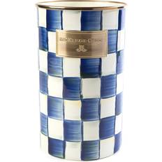 Mackenzie-Childs Royal Check Enamel Utensil Holder