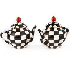 Red Teapots Mackenzie-Childs Salt & Pepper Shaker Teapot