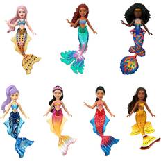 Toys Disney The Little Mermaid Ariel and Sisters Small Doll Set