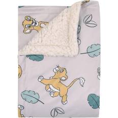 Disney Collection The Lion King Baby Blanket, One Size White White One Size