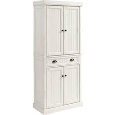 Furniture Crosley Furniture Seaside Storage Cabinet 33x71.5"