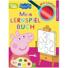 Peppa Pig Mein Lernspielbuch mit Löselupe